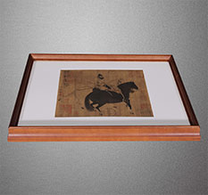 乌兰书画装裱配框服务案例